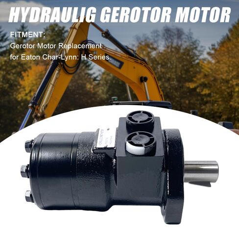 FUZIDDN Hydraulic Motor 50cc Low Speed High Torque Orbital - Replacement for Equipment with SAE A 2 Bolt Flange Pattern, Maximum 787 in-lbs Torque 760 RPM 10.5 GPM Flow Capacity in Saudi Arabia