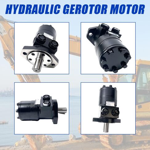 FUZIDDN Hydraulic Motor 50cc Low Speed High Torque Orbital - Replacement for Equipment with SAE A 2 Bolt Flange Pattern, Maximum 787 in-lbs Torque 760 RPM 10.5 GPM Flow Capacity in Saudi Arabia