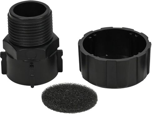 HBF12P 3/4 NPT وحدة الطاقة الهيدروليكية غطاء بولي للاستراحة، غطاء تنفس للخزان البلاستيكي، مناسب للخزانات الهيدروليكية والخزانات الهيدروليكية 2 قطعة in Kuwait