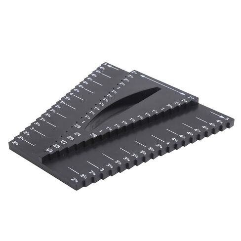 Scribing Ruler 2 in 1 Caliper Center Finder Woodworking Measuring Tools 1/8in to 5in Clamp Range, Angle Measuring Caliper in Saudi Arabia