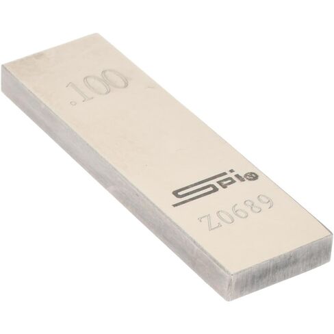 SPI كتلة غيج فولاذية، مستطيلة، 0.1 بوصة، درجة 0، معتمدة من NIST in Kuwait