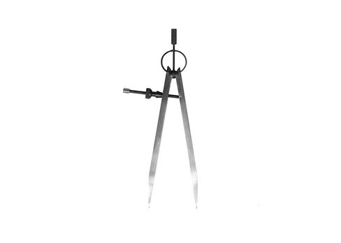 PEC Tools Spring Divider Caliper, Quick Nut, Drafting Ruler Tool, Suitable for Woodworking, Metalworking, and Geometric Drawing (12 inches) in Saudi Arabia