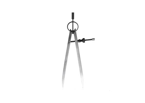 PEC Tools Spring Divider Caliper, Quick Nut, Drafting Ruler Tool, Suitable for Woodworking, Metalworking, and Geometric Drawing (12 inches) in Saudi Arabia