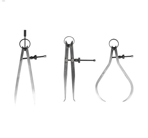 PEC Tools Spring Divider Caliper, Quick Nut, Drafting Ruler Tool, Suitable for Woodworking, Metalworking, and Geometric Drawing (12 inches) in Saudi Arabia