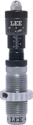 Lee .380/9mm/40 S&W/10mm ميكرومتر مصنع تجعيد محول مقاعد، أسود، 92128 in Kuwait