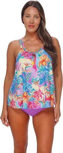 SUNSETS ESCAPE Sadie Tankini Women's Swimsuit Top (Bottom Not Included) in Kuwait