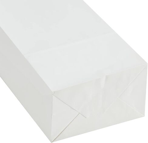 LOOKSGO 40 Count White Grocery Lunch Bag Kraft Paper Bags 4 lb Capacity in Saudi Arabia