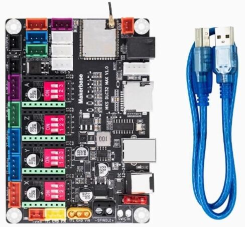 CNC Controller 4 axis MKS DLC32 MAX Expansion Card GRBL 32 bit ESP32 Shield Breakout Board Engraving Machine Upgrade Parts in Kuwait