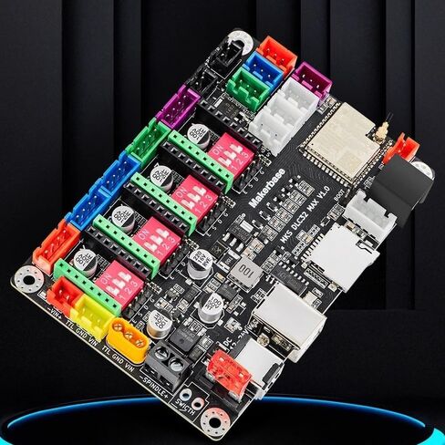 CNC Controller 4 axis MKS DLC32 MAX Expansion Card GRBL 32 bit ESP32 Shield Breakout Board Engraving Machine Upgrade Parts in Kuwait