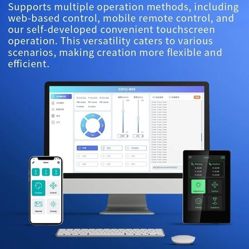 CNC Controller 4 axis MKS DLC32 MAX Expansion Card GRBL 32 bit ESP32 Shield Breakout Board Engraving Machine Upgrade Parts in Kuwait