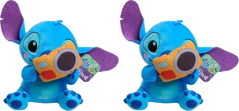 ما عليك سوى تشغيل Disney Stitch الذي يتميز بغرزة صغيرة بحجم 7 بوصات مع حيوان محشو بالكاميرا ، ومواد ناعمة ، ولعب أطفال للأعمار 2 حتى. in Kuwait
