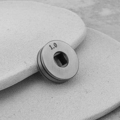 2 قطعة 0.8/1.0 مللي متر سلك تغذية محرك بكرات لفة عجلات مخرش الأخدود 25 مللي متر متوافق مع لحام MIG in Kuwait