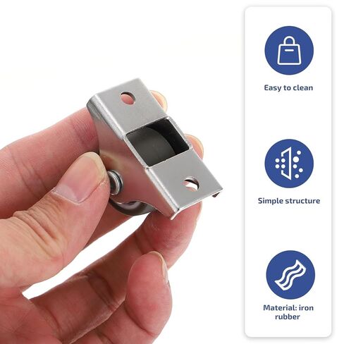 4PCS Casters Furniture Directional Silent Desk Table Movable Runner Wheel Fixed Heavy Duty in Kuwait