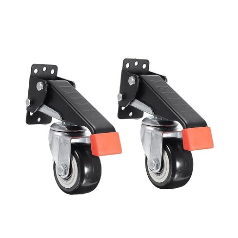 2Pcs Heavy Duty 660 LBS Workbench Casters Kit Retractable Furniture Casters Wheels for Workbenches Machinery & in Kuwait