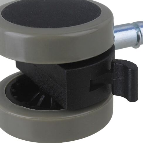 2 Inch Office Chair Swivel Casters Furniture Wheels Grip Ring Stem with Brake for Sofa Bed Goods Shelf Storage Rack Pack of 5 in Saudi Arabia