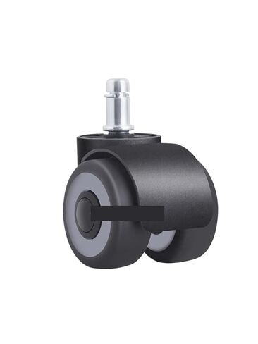 5 Pcs/Lot 2-inch 10mm/11mm TPR Mute Double Caster Furniture Circlip Pulley Office Chair Universal Wheel(10mm) in Kuwait