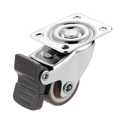 4PCS 1-2inch Furniture Caster Soft Rubber Universal Wheel Swivel Caster Roller Wheel for Platform Trolley Household Accessory(Directional Wheel A,1.5 Inch) in Saudi Arabia