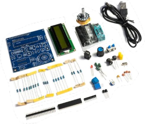 YsXoWiui السعة والحث متر الإلكترونية DIY عدة متعددة الاستخدامات لحام ممارسة اختبار عدة للمنزل الفصول الدراسية، نوع A in Kuwait