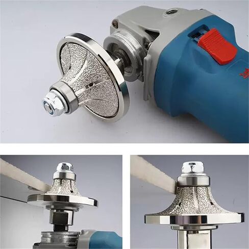 Diamond Profile Grinding Wheel, for Granite Marble Stone Vacuum Brazed Hand M14 1PCS(B5XF3OXM14) in Saudi Arabia