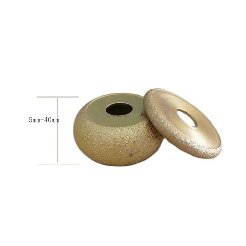 Stone Edging Wheel, Diamond Grinding Head Angle Grinder Granite Marble Tile Roman Column 75mm 1PCS(25mm) in Saudi Arabia