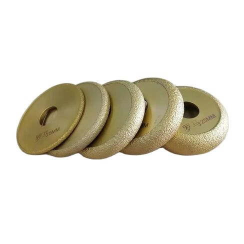 Stone Edging Wheel, Diamond Grinding Head Angle Grinder Granite Marble Tile Roman Column 75mm 1PCS(25mm) in Saudi Arabia
