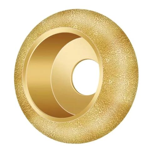 Stone Edging Wheel, Diamond Grinding Head Angle Grinder Granite Marble Tile Roman Column 75mm 1PCS(25mm) in Kuwait