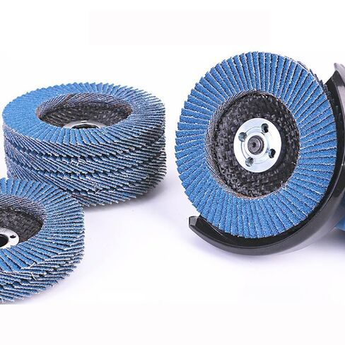 4 1/2 x 7/8-Inch Premium High Density Zirconia Type Discs for Sanding, Stock and Rust Removal, Finishing, Grinding, Deburring, 80Grit in Saudi Arabia