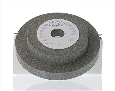 REGIS MANUFACTURING 4" X 1" X 5/8" - Offset - 80 Grit Valve Refacer Wheel K-638 in Saudi Arabia