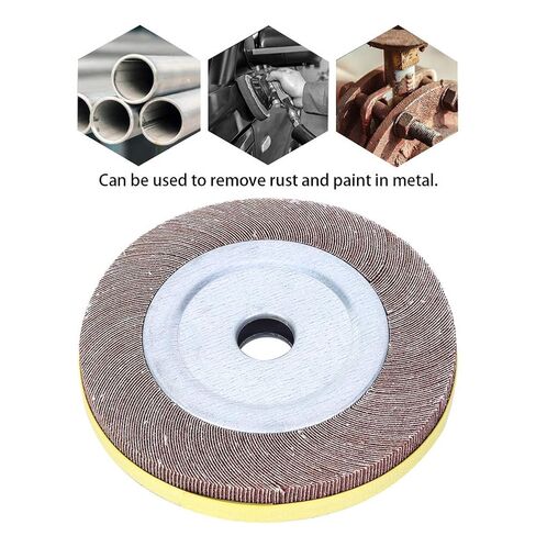 Polishing Burnishing Wheel, Discs Polish Pad Polishing Wheel, 7.9in Diameter for Complex Types of Polishing Removing (80 mesh) in Saudi Arabia
