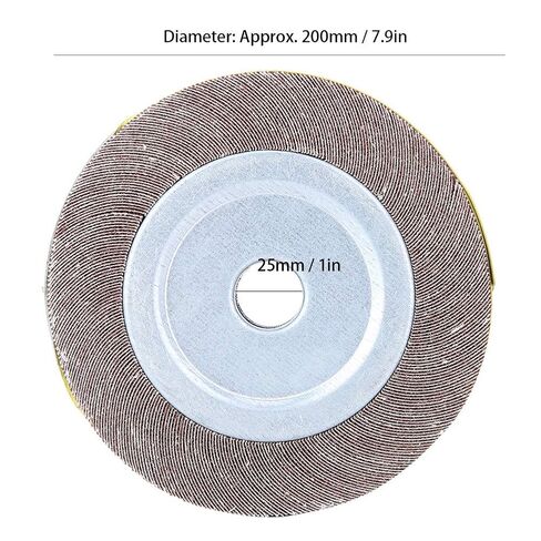Polishing Burnishing Wheel, Discs Polish Pad Polishing Wheel, 7.9in Diameter for Complex Types of Polishing Removing (80 mesh) in Saudi Arabia