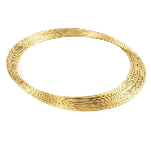 سلك نحاسي H62 - طول 1 متر/10 متر اختياري، قطر 0.3-1.0 مم متاح، ليونة عالية وموصلية، لنسيج الشبكات المعدنية، مشاريع DIY، التطبيقات الكهربائية قطر 0.7 مم طول: 10 م in Saudi Arabia