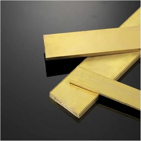 H59 Brass Flat Bar Strips - Pure Copper Rectangular Solid Metal Sheet(5x35x500mm) in Saudi Arabia