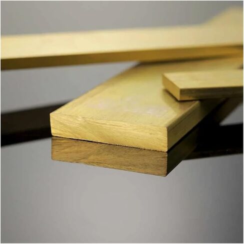 H59 Brass Flat Bar Strips - Pure Copper Rectangular Solid Metal Sheet(5x35x500mm) in Saudi Arabia