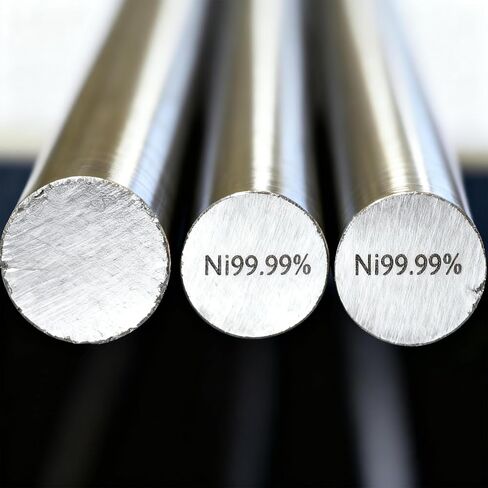 High-Purity Nickel rods, Pure Nickel rods, Ni99.99%, Diameter 1-10mm, Length 100mm, for Scientific Lab Research (Φ6mm*100mm) in Saudi Arabia