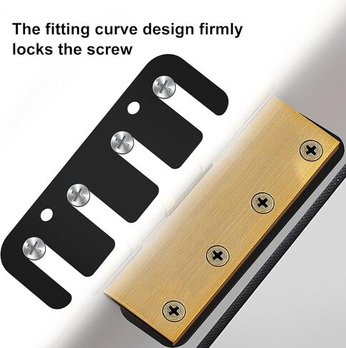 Door Hinge Shims - 0.03 Inches, 15 Pack Laser-Cut Stainless Steel Kit - Safety Rounded Corners, Corrosion Resistant, Fix Sagging Doors Without Replacing Hinges (Brushed Silver, 4") in Saudi Arabia