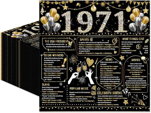 50PCS 60th Birthday Napkins 60th Birthday Decorations for Women Men 60th Anniversary Decorations Vintage 1965 Disposable Napkins Black Gold 6.5" x 6.5" in Kuwait