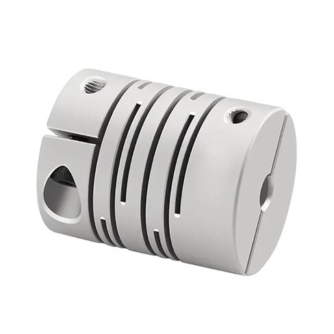 سبائك الألومنيوم خط متوازي اقتران D20L26 4/5/6/6.35/8 مللي متر لقط الأخدود اقتران اقتران مرن (6x8) in Kuwait