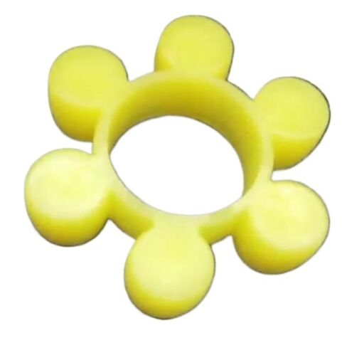 Plum Blossom Flexible Coupling Buffer, 5 Pcs Nylon Coupling Cushion Buffer Hollow Yellow MT4 MT5(100x42x20mm) in Kuwait