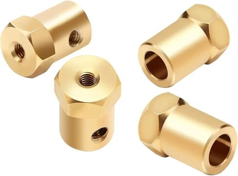 S25HH0 3 مللي متر 4 مللي متر 5 مللي متر 6 مللي متر 7 مللي متر موتور تيار مباشر مقرنة اقتران مرنة موصل لعجلات السيارات الإطارات رمح (4MM-1PCS_Other) in Kuwait