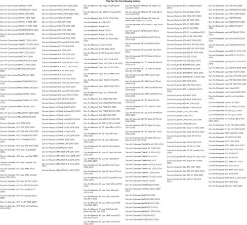 TUSK Ultra Heavy Duty Ball Joint Kit Lower for Can-Am Maverick X3 X MR Turbo RR 64 Inch 2022-2024 in Kuwait