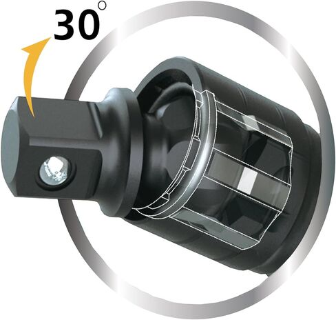 Titan 46158 1/4" Drive Pin-Free Locking Universal Joint in Kuwait