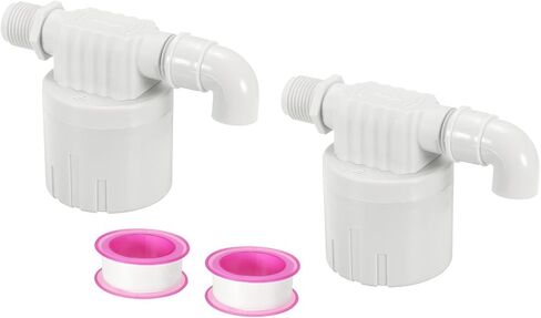 PATIKIL 1 Inch Float Valve, Plastic Side Inlet Water Automatic Float Valve Water Level Control Valve for Water Tank in Saudi Arabia
