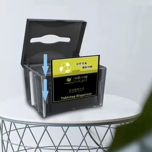 Dulce Fusion Tabletop Comercial Napkin Dispenser (Servilleteros para Restaurantes) - Stainless Steel Comercial Holder for Interfold Napkins - Dual - Sided Acces in Saudi Arabia