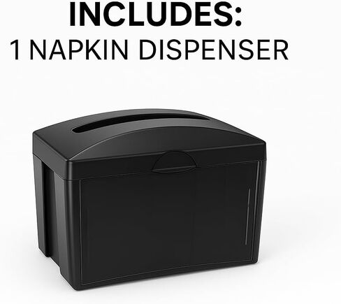 Dulce Fusion Tabletop Comercial Napkin Dispenser (Servilleteros para Restaurantes) - Stainless Steel Comercial Holder for Interfold Napkins - Dual - Sided Acces in Saudi Arabia