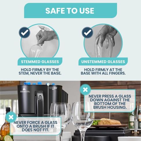 Clear360º Pro Glassware Polisher in Saudi Arabia