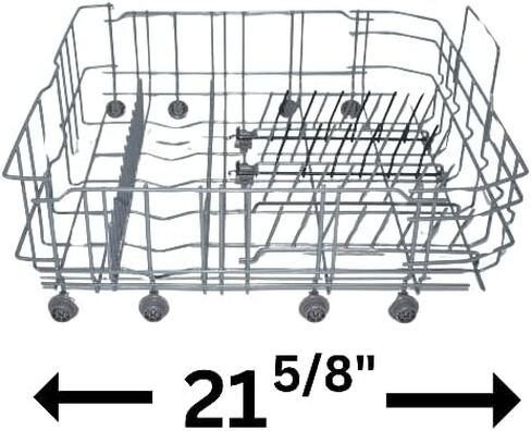 Lower Dishwasher Crockery Basket Rack. Compatible with Bosch & Thermador 20007189. Fits Specific Models only. 21 5/8" Deep. in Saudi Arabia