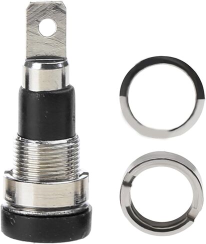 Haoyull 12 قطعة 4 مللي متر الموز k المقبس شاحن أنثي لوحة جبل ملزمة آخر M4x28mm مثالية لاختبار المعدات 30-60VDC in Saudi Arabia