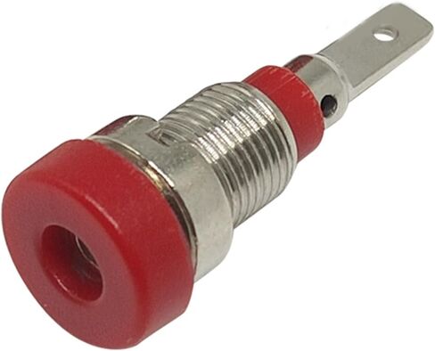 Haoyull 12 قطعة 4 مللي متر الموز k المقبس شاحن أنثي لوحة جبل ملزمة آخر M4x28mm مثالية لاختبار المعدات 30-60VDC in Saudi Arabia