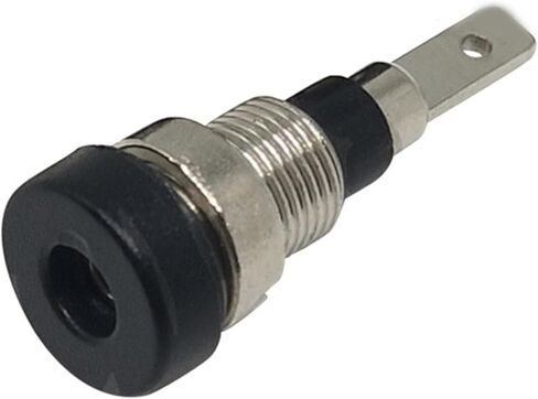 Haoyull 12 قطعة 4 مللي متر الموز k المقبس شاحن أنثي لوحة جبل ملزمة آخر M4x28mm مثالية لاختبار المعدات 30-60VDC in Saudi Arabia