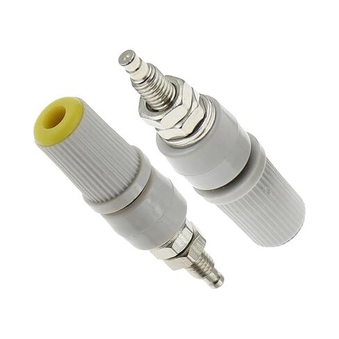 2 قطعة تيار عالي 30A M5 نوع 4 مللي متر مكبر للصوت أنثى مقبس الموز اختبار آخر ملزم in Kuwait